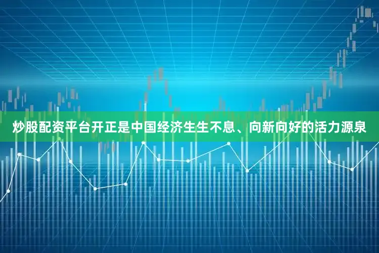 炒股配资平台开正是中国经济生生不息、向新向好的活力源泉