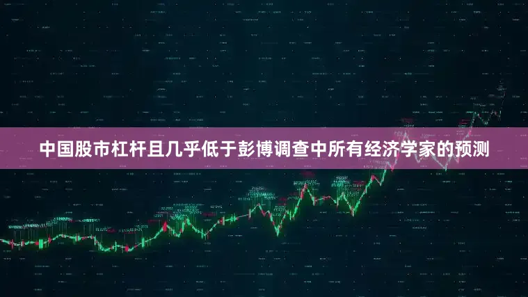 中国股市杠杆且几乎低于彭博调查中所有经济学家的预测